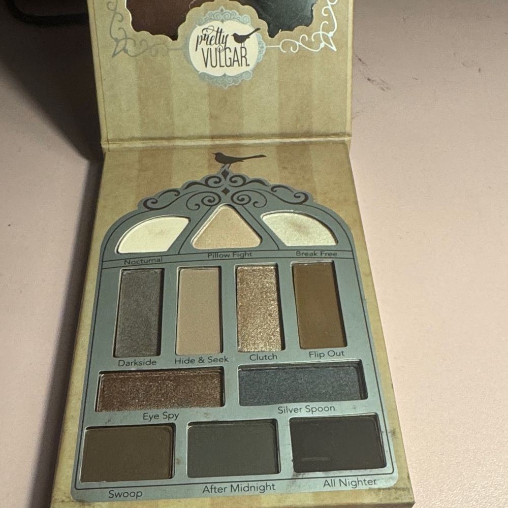 Pretty Vulgar Eyeshadow Palette - Smoky and Earthy Tones